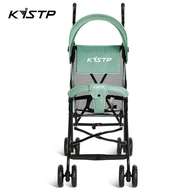 KiSTP Stroller Umbrella Cart Ultra Lightweight Foldable Stroller Lightweight Breathable Trolley