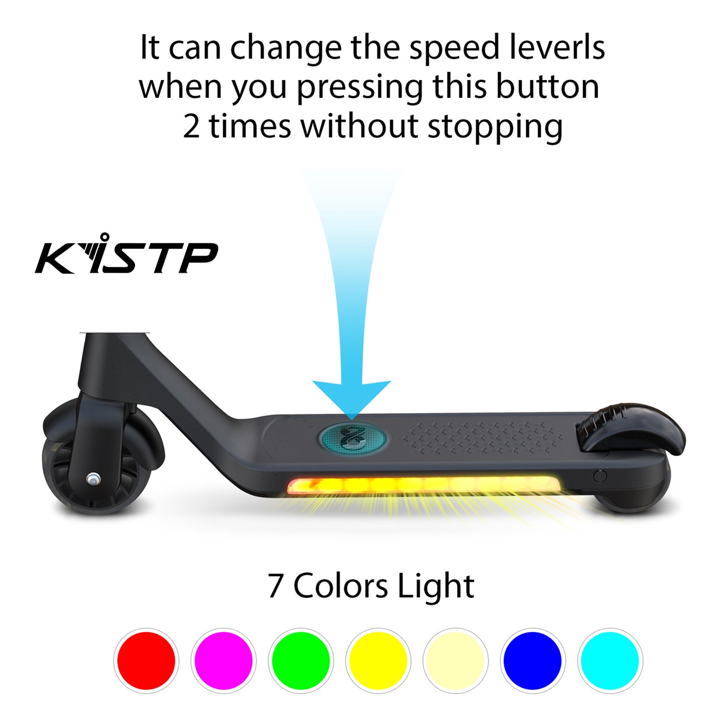 KiSTP adjustable Handlebar Electric Scooter For Boys And Girls